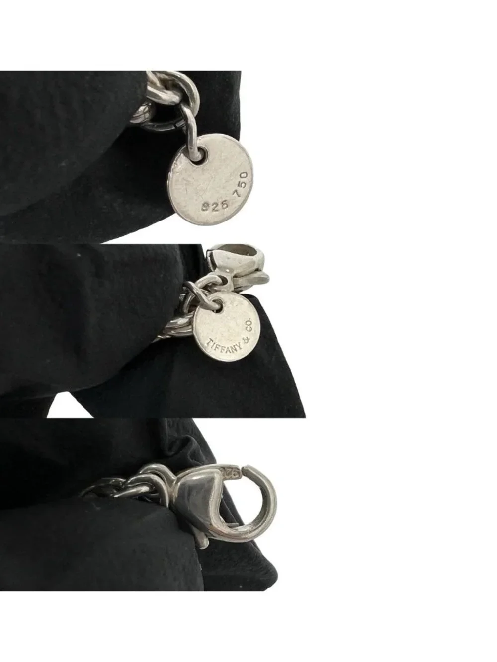 Tiffany & Co Twisted Rope Bracelet 925 Sterling Silver Gold